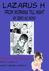 [Zero no Mono] Asa Kara Ban Made | From Morning Till Night (COMIC JSCK Vol. 5) [English] [Lazarus H]-[ゼロの者] 朝から晩まで (コミックジェシカ Vol.5) [英訳]