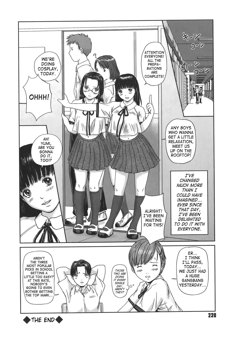 [Kisaragi Gunma] Love Selection Chapter 10 - Soak Up! Transfer Student [English] [SaHa] 