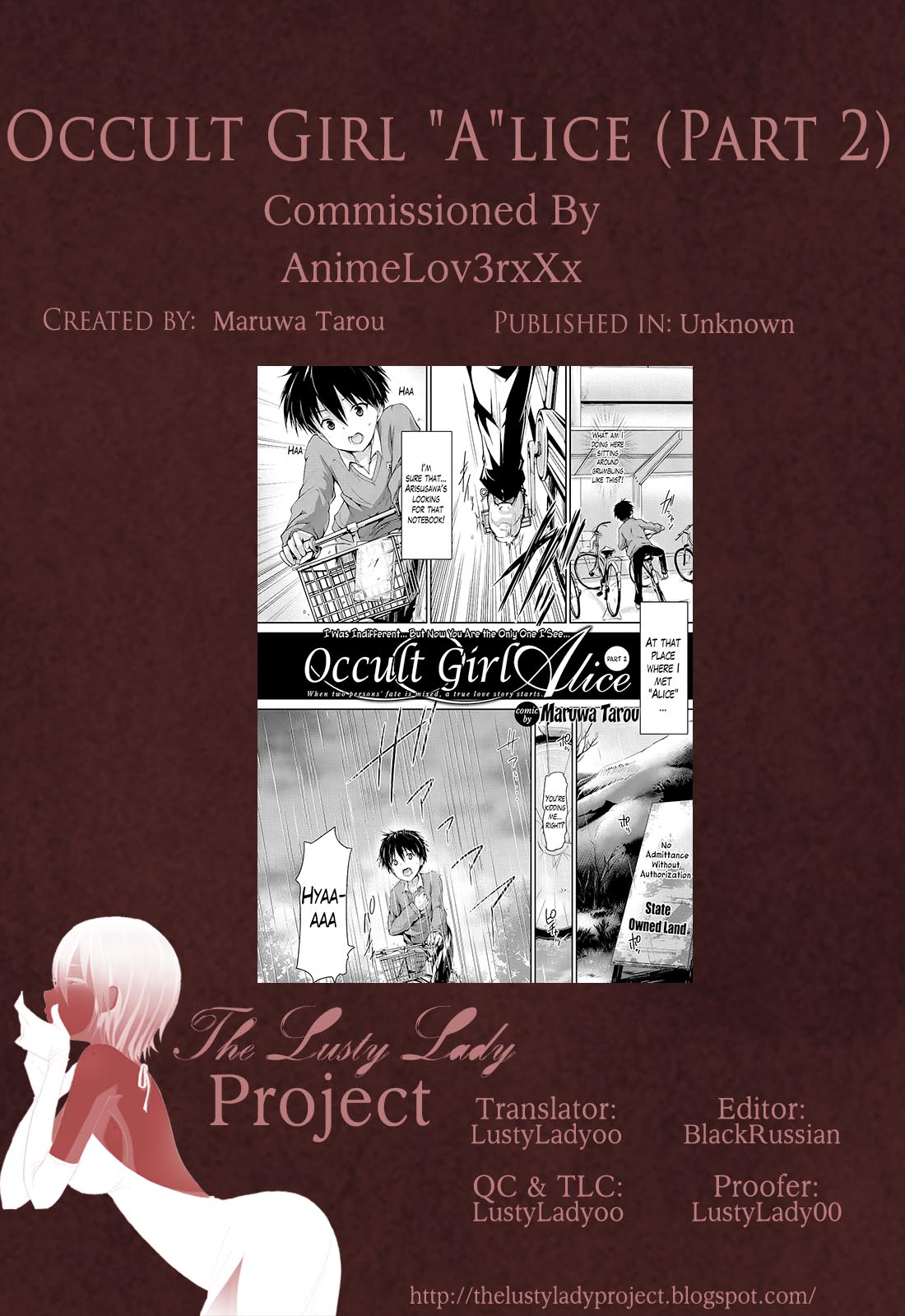[Maruwa Tarou] Occult Girl Alice [Chapter 1&2 COMPLETE] [English] [The Lusty Lady Project] [丸和太郎] 少女神秘学'A'lice