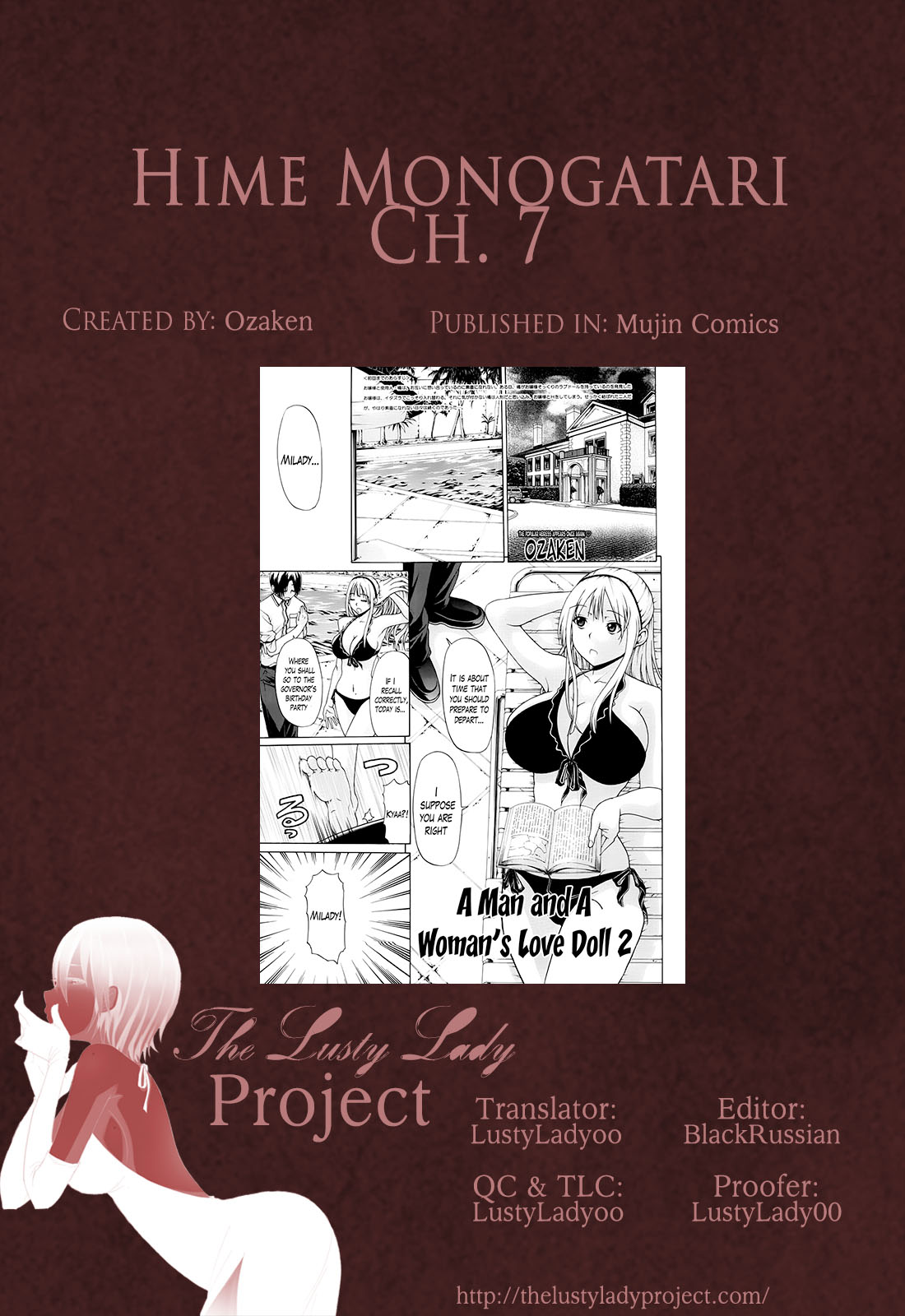 [Ozaken] Hime Monogatari Ch. 1-7 [English] [The Lusty Lady Project] [オザケン] 姫物語 第1-7章 [英訳]