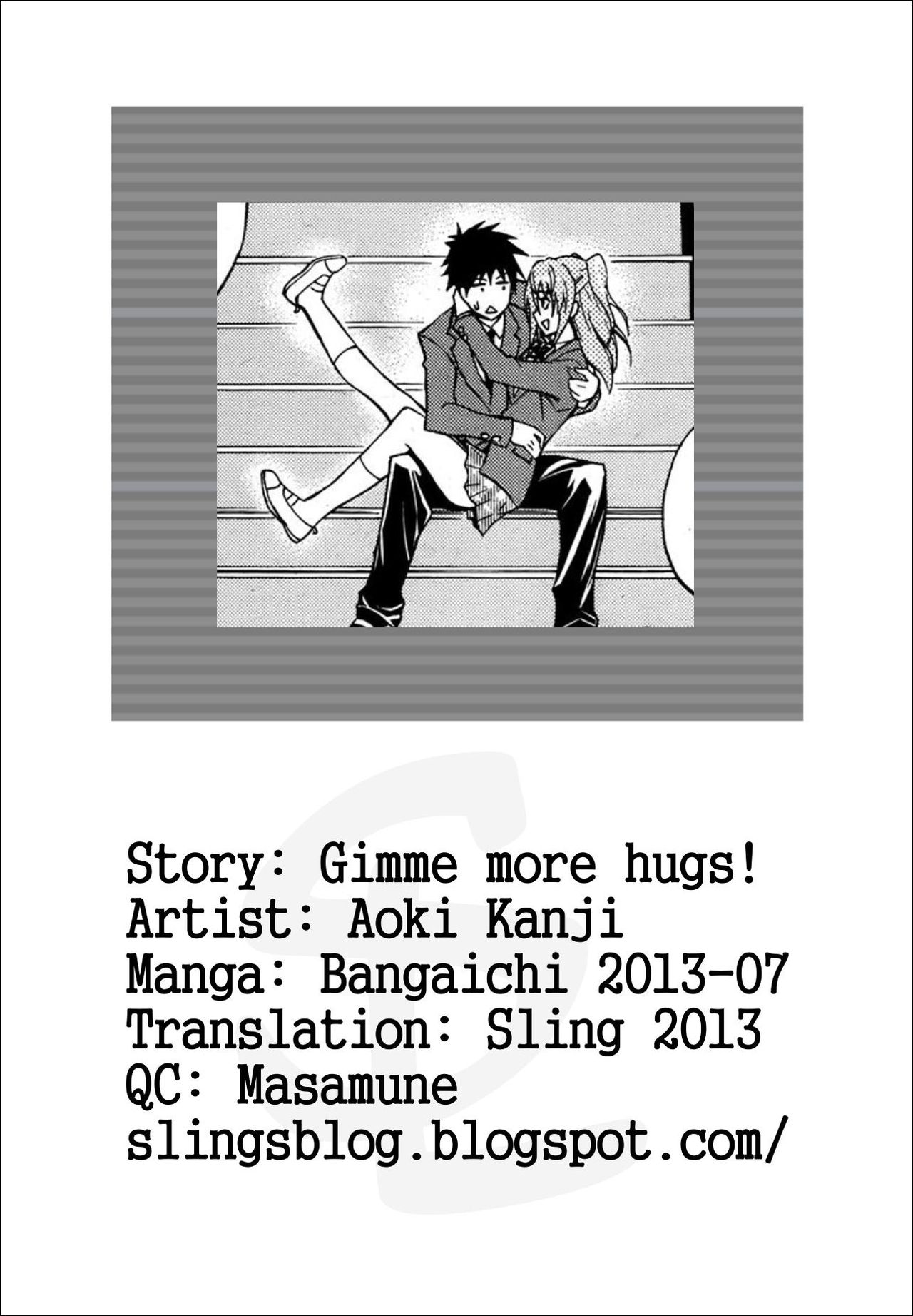 [Aoki Kanji] Motto Dakishimenasai! | Gib mir Umarmungen! (Manga Bangaichi 2013-07) [German] [SchmidtSST] [青木幹治] もっと抱きしめなさいっ！ (漫画ばんがいち 2013年7月号) [ドイツ翻訳]