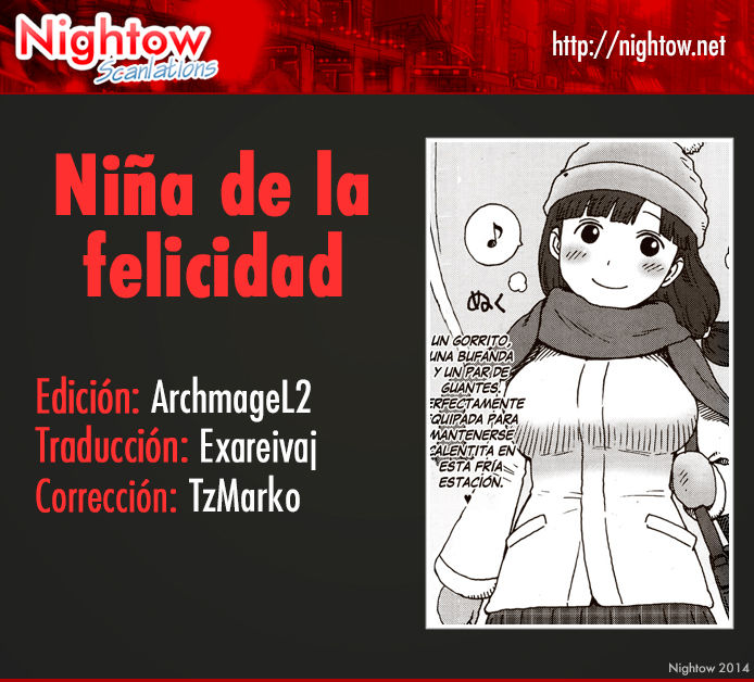 [Karma Tatsuro] Shiawase no Shoujo | Niña de la felicidad (Monthly Vitaman 2014-01) [Spanish] [Nightow] [かるま龍狼] 幸せの少女 (月刊 ビタマン 2014年1月号) [スペイン翻訳]