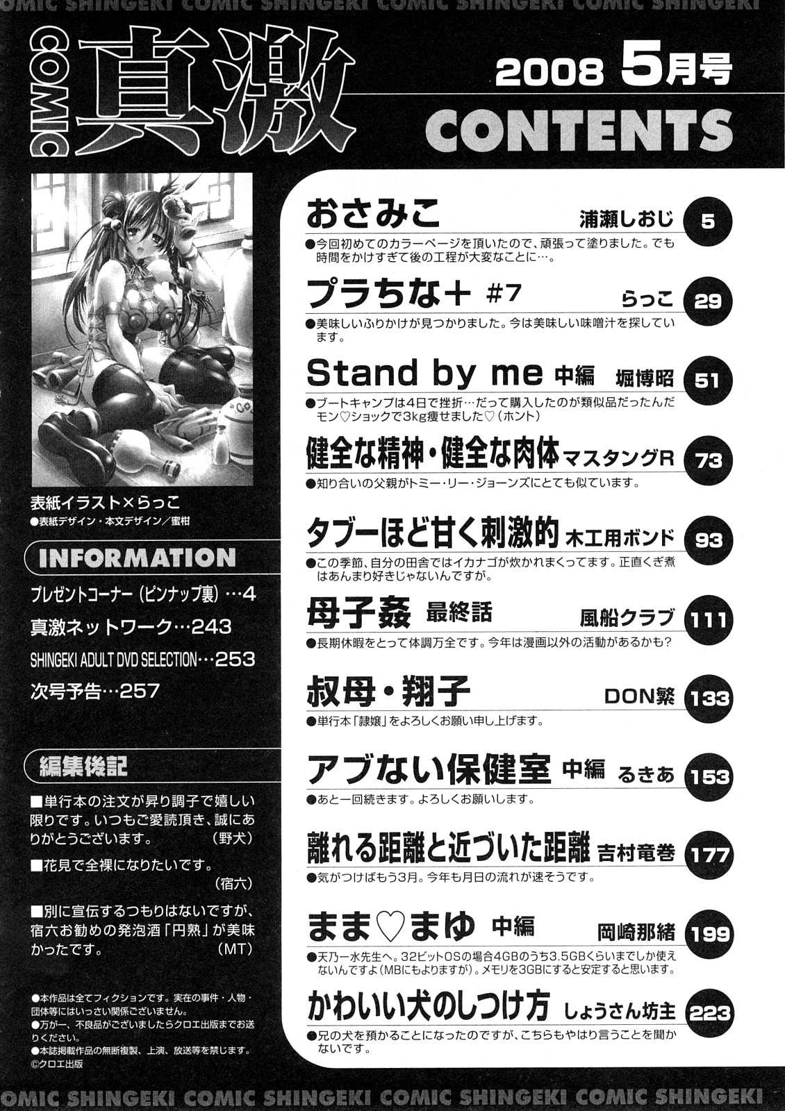 Comic Shingeki 2008-05 COMIC真激 [2008年 5月]