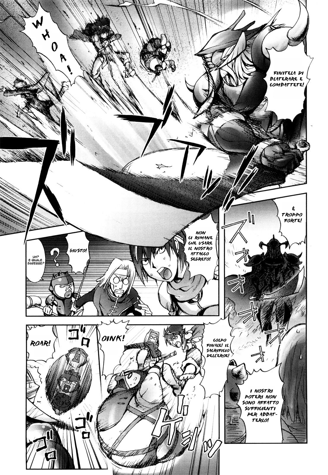 [Kon-Kit] Yuusha Sanbiki no Bouken | The Three Heroes' Adventures Ch. 1-5 [Italian] [Hentai Fantasy] [Decensored] [蒟吉人] 勇者三匹の冒険 第1-5話 [イタリア翻訳] [無修正]