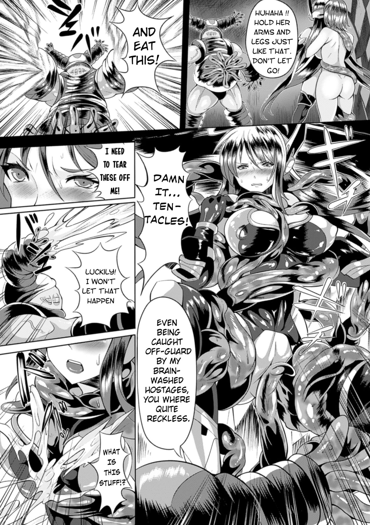 [sakusaku] Ransou Okasare Heroine Justice Navy (2D Comic Magazine Ransoukan de Monzetsu Hairan Acme! Vol. 1) [English] [The En4cer] [Digital] [sakusaku] 卵巣犯されヒロイン ジャスティスネイビー (二次元コミックマガジン 卵巣姦で悶絶排卵アクメ! Vol.1) [英訳] [DL版]