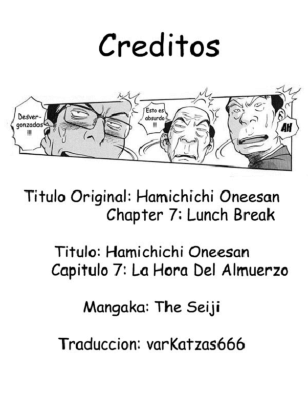 [The Seiji] Hamichichi Onee-san ~Kinyoubi wa Hentai~ [Spanish] [Varkatzas666-DarkSiul] [Decensored] [THE SEIJI] はみ乳お姉さん ～金曜日は変態～  [スペイン翻訳] [無修正]