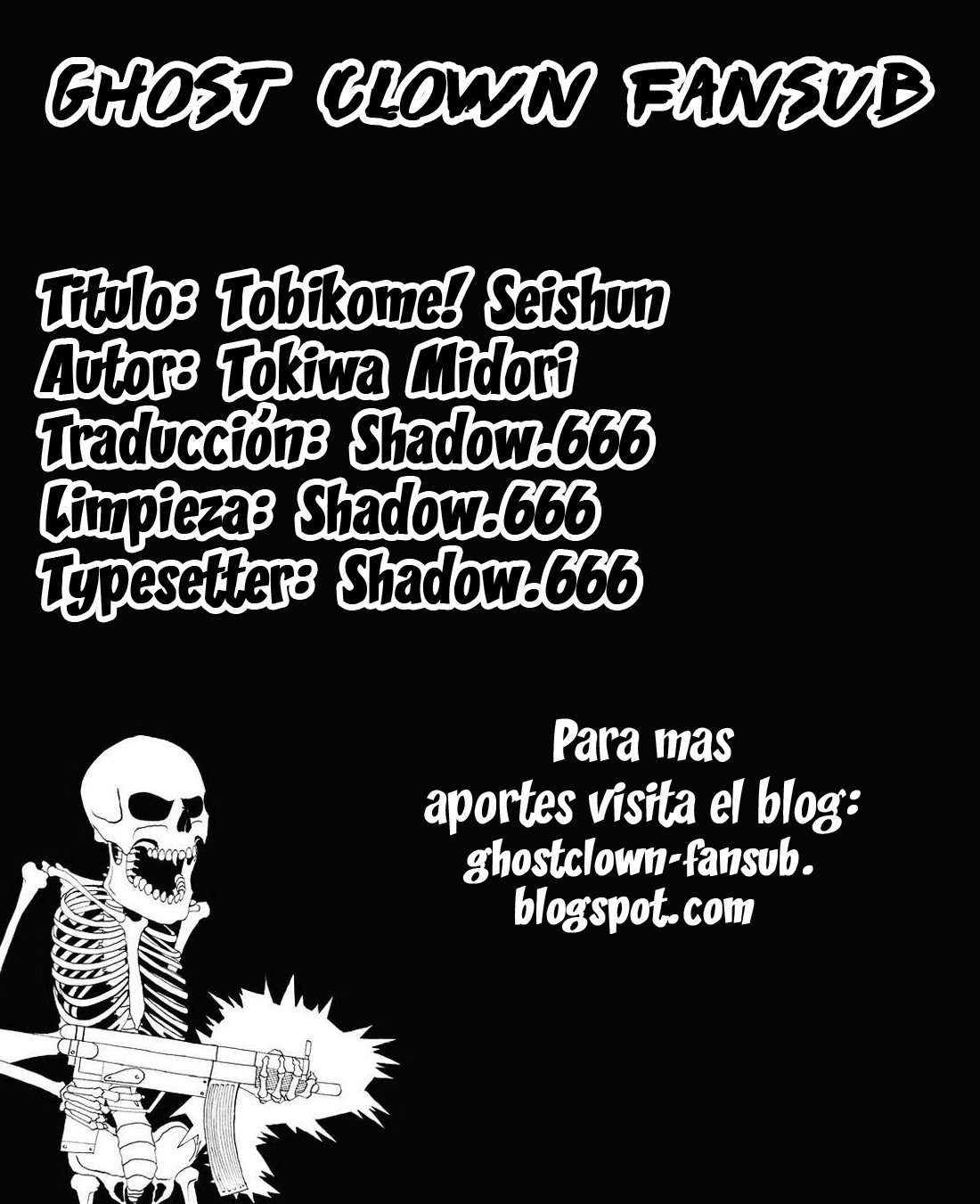 [Tokiwa Midori] Tobikome! Seishun (COMIC ExE 15) [Spanish] [Ghost Clown Fansub] [Digital] [常磐緑] 飛び込め！セイシュン (コミック エグゼ 15) [スペイン翻訳] [DL版]